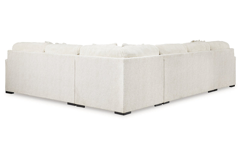 Chessington Ivory 4-Piece Sectional with Chaise -  Ashley - DMV Furniture
