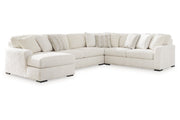 Chessington Ivory 4-Piece Sectional with Chaise -  Ashley - DMV Furniture
