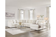 Chessington Ivory 4-Piece Sectional with Chaise -  Ashley - DMV Furniture