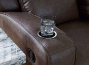 Lavenhorne Umber Reclining Sofa and Loveseat from Ashley - DMV Furniture