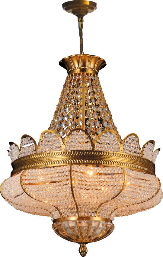 68880P19AG 9 LIGHTS ANTIQUE GOLD - 210000004150