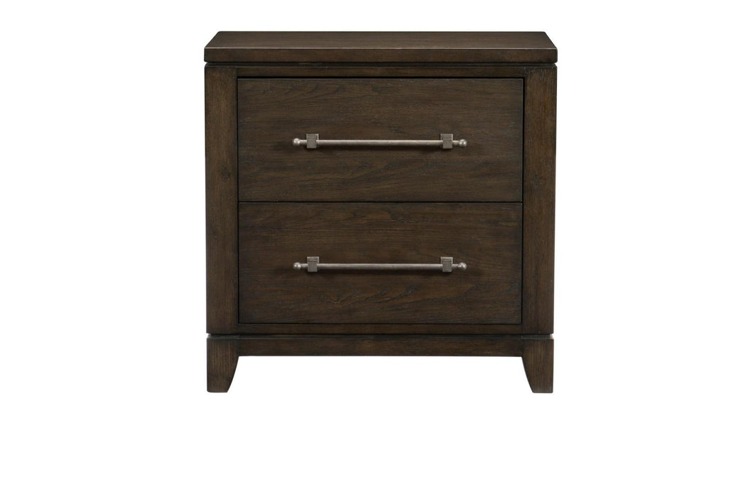 Griggs 6 Piece Queen Bedroom Set In Dark Brown 1669-1-6Set | Homelegance