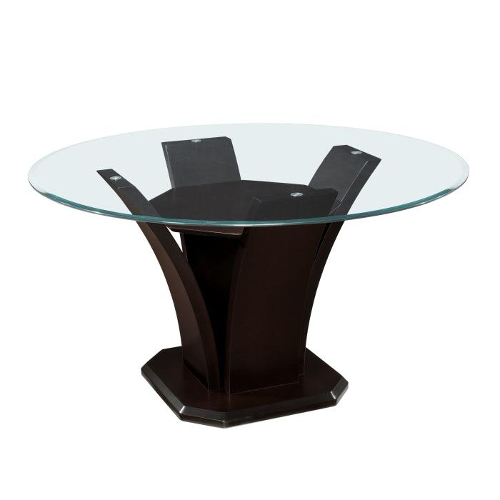 Daisy 5 Piece Dining Room Set In Espresso 710-54*5Ws | Homelegance