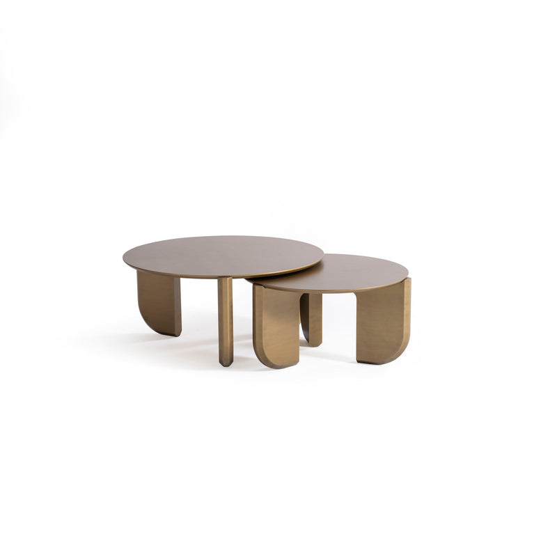 720 Gold 3 Pc Coffee Table Set [ETA: 3/15] - 720GOLD-COFSET