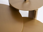 720 Gold 3 Pc Coffee Table Set [ETA: 3/15] - 720GOLD-COFSET
