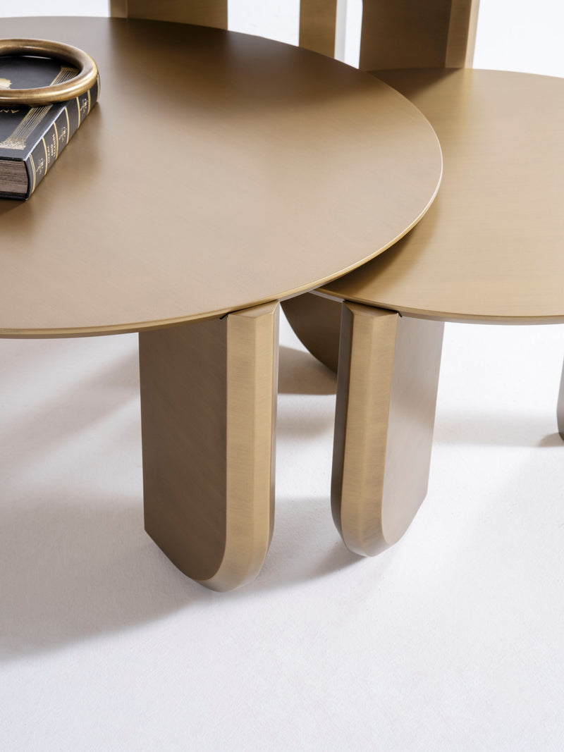 720 Gold 3 Pc Coffee Table Set [ETA: 3/15] - 720GOLD-COFSET