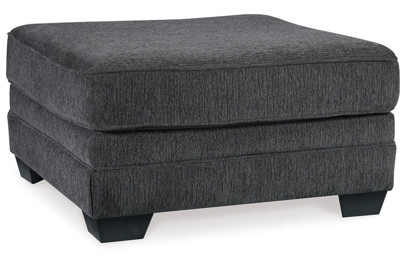 Tracling Slate 3-Piece Sectional with Ottoman -  Ashley - DMV Furniture