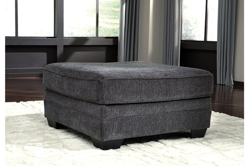 Tracling Slate 3-Piece Sectional with Ottoman -  Ashley - DMV Furniture