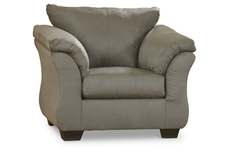 Darcy Cobblestone Sofa, Chair and Ottoman -  Ashley - DMV Furniture
