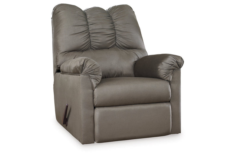 Darcy Cobblestone Sofa, Loveseat and Recliner -  Ashley - DMV Furniture