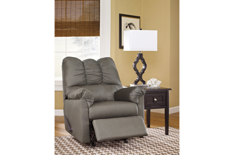 Darcy Cobblestone Sofa, Loveseat and Recliner -  Ashley - DMV Furniture