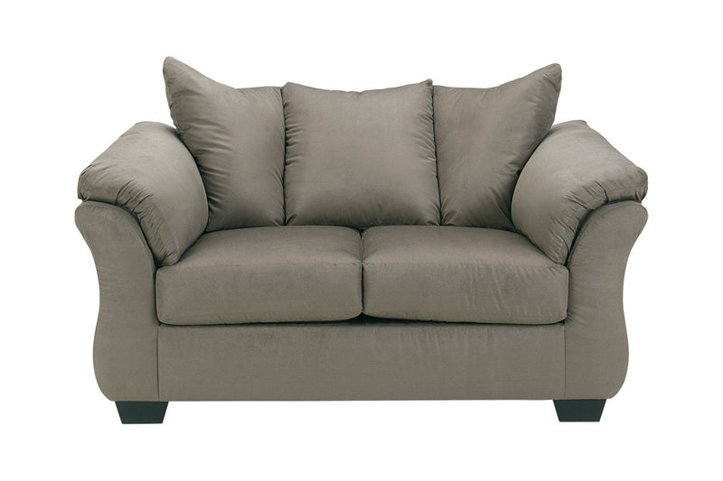 Darcy Cobblestone Sofa and Loveseat -  Ashley - DMV Furniture