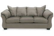 Darcy Cobblestone Sofa and Loveseat -  Ashley - DMV Furniture