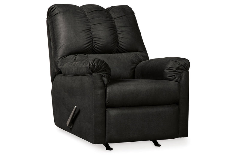 Darcy Black Sofa and Recliner -  Ashley - DMV Furniture