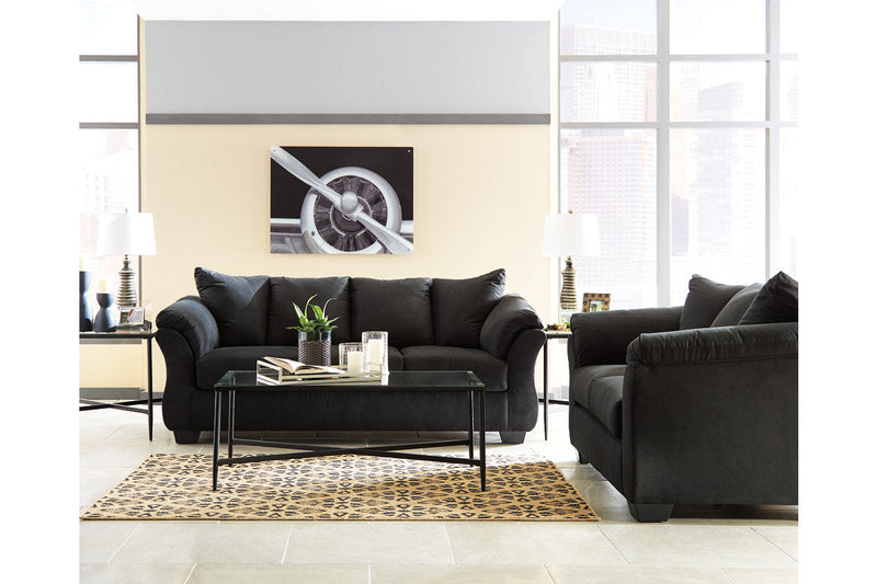 Darcy Black Sofa and Loveseat -  Ashley - DMV Furniture