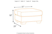 Darcy  Sofa and Ottoman -  Ashley - DMV Furniture