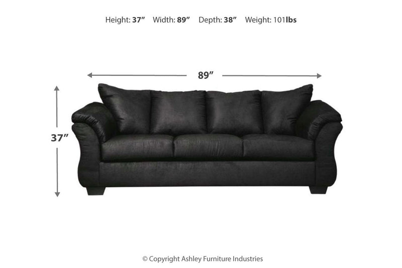 Darcy  Sofa and Ottoman -  Ashley - DMV Furniture