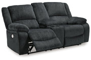 Draycoll  2 Power Reclining Loveseats and Recliner -  Ashley - DMV Furniture