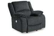 Draycoll Slate Power Reclining Sofa, Loveseat and Recliner -  Ashley - DMV Furniture