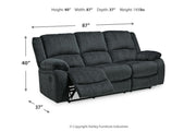 Draycoll Slate Reclining Sofa and Recliner -  Ashley - DMV Furniture