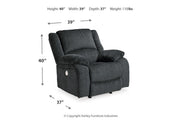 Draycoll  2 Power Reclining Loveseats and Recliner -  Ashley - DMV Furniture