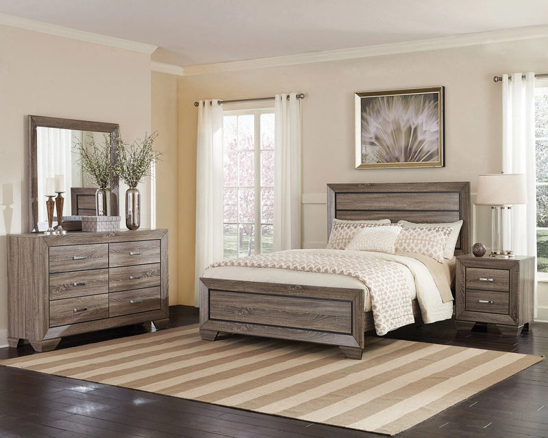 Kauffman Panel Bed