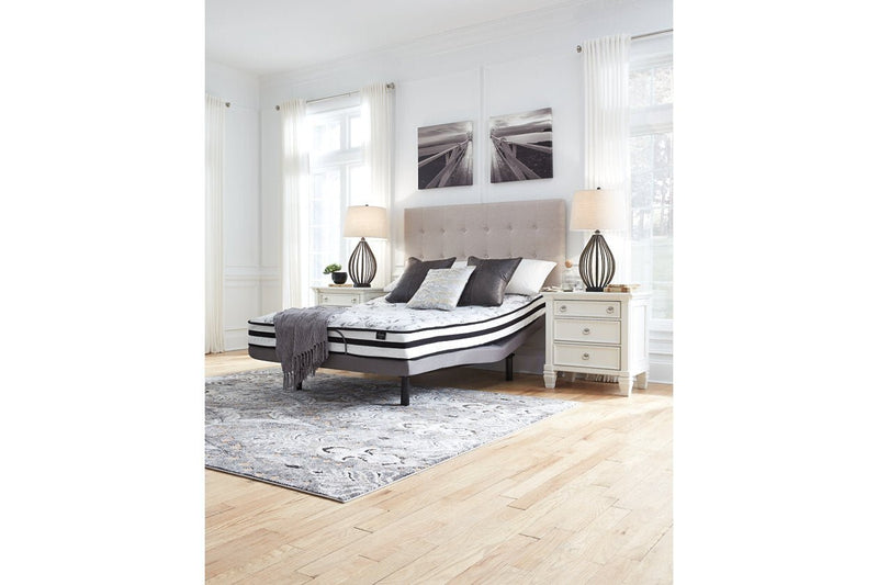 8 Inch Chime Innerspring White Full Mattress in a Box - DMV FurnitureFull Mattress