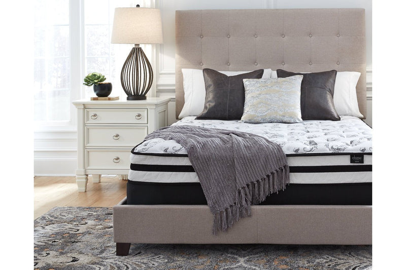 8 Inch Chime Innerspring White Full Mattress in a Box - DMV FurnitureFull Mattress