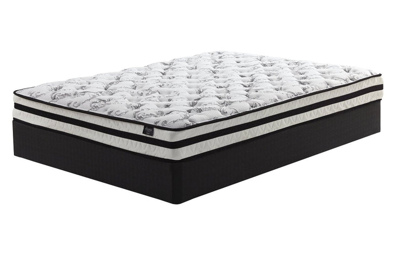 8 Inch Chime Innerspring White King Mattress in a Box - DMV FurnitureKing Mattress
