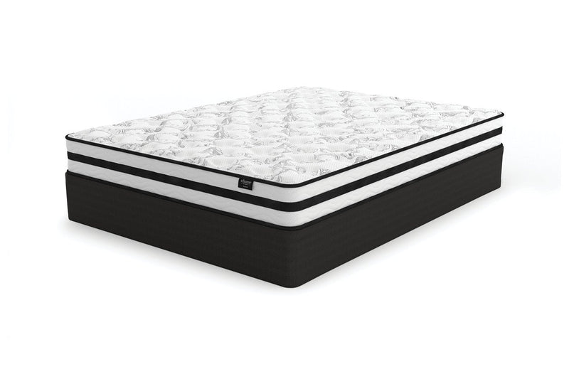 8 Inch Chime Innerspring White King Mattress in a Box - DMV FurnitureKing Mattress