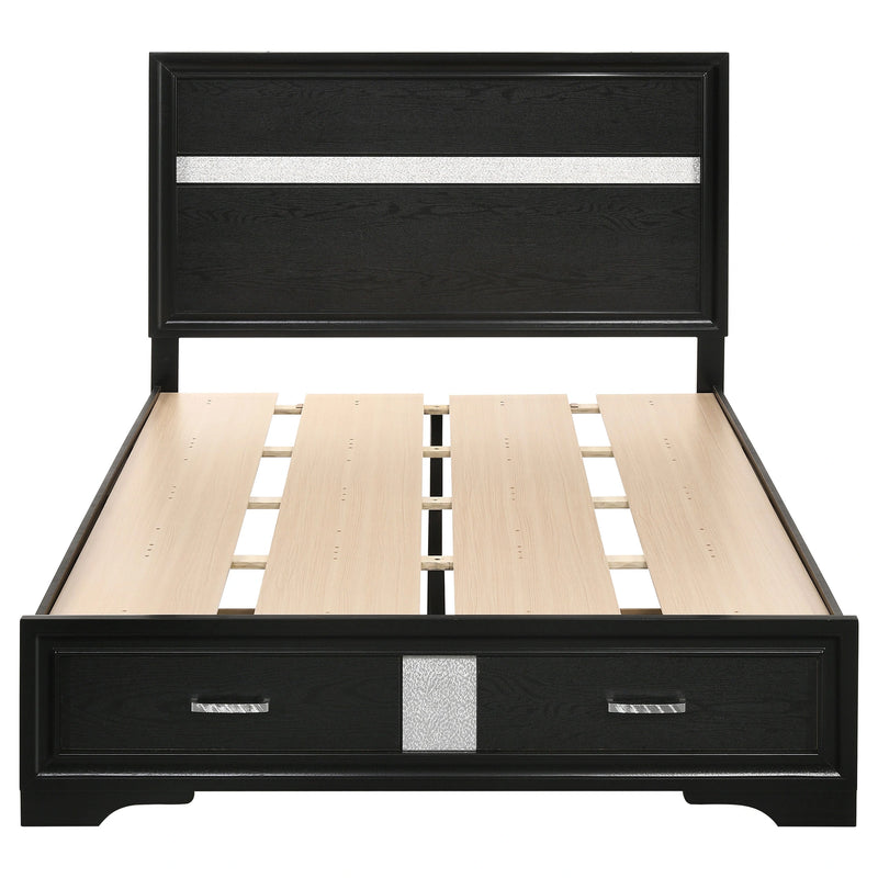 Miranda Panel Platform Storage Bed