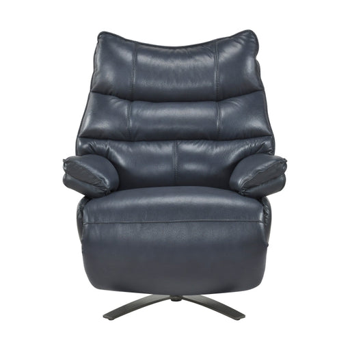 8106BUE-1PW Power Reclining Swivel Chair with Manual Adjustable Headrest - 8106BUE-1PW