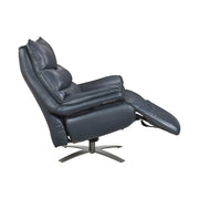 8106BUE-1PW Power Reclining Swivel Chair with Manual Adjustable Headrest - 8106BUE-1PW