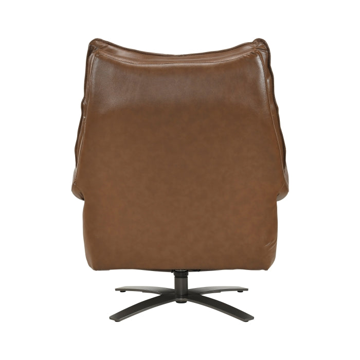 8106TBR-1PW Power Reclining Swivel Chair with Manual Adjustable Headrest - 8106TBR-1PW