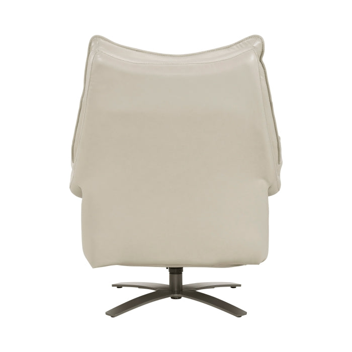 8106TPE-1PW Power Reclining Swivel Chair with Manual Adjustable Headrest - 8106TPE-1PW