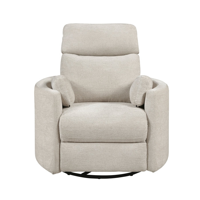 8118BE-1PW Power Swivel Glider Reclining Chair - 8118BE-1PW