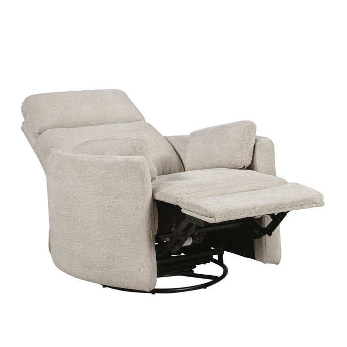 8118BE-1PW Power Swivel Glider Reclining Chair - 8118BE-1PW