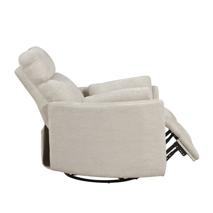 8118BE-1PW Power Swivel Glider Reclining Chair - 8118BE-1PW