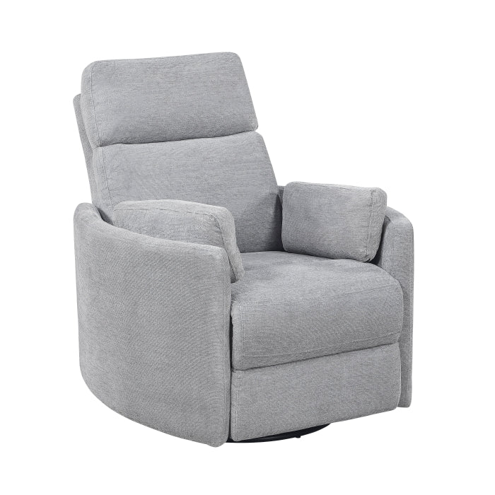 8118GY-1PW Power Swivel Glider Reclining Chair - 8118GY-1PW
