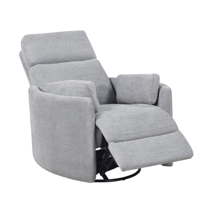 8118GY-1PW Power Swivel Glider Reclining Chair - 8118GY-1PW