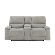 8119MC-2 Double Reclining Love Seat with Center Console - 8119MC-2