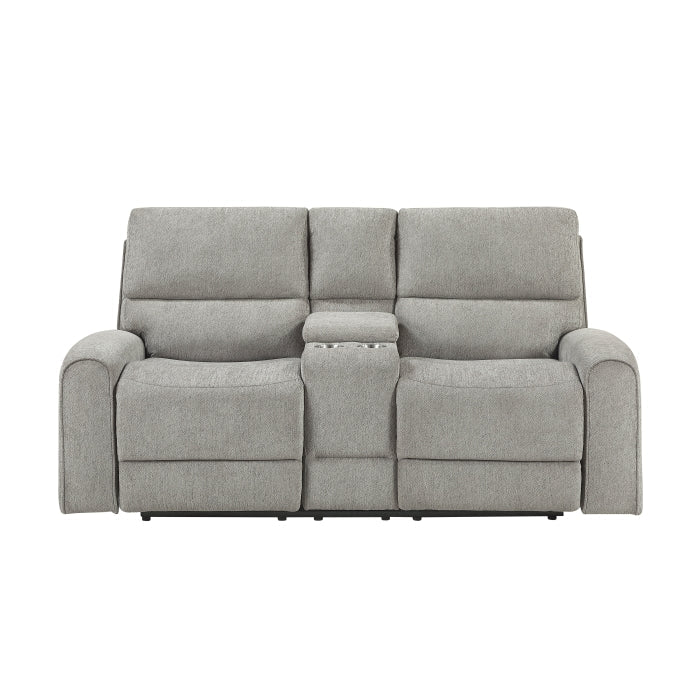 8119MC-2 Double Reclining Love Seat with Center Console - 8119MC-2