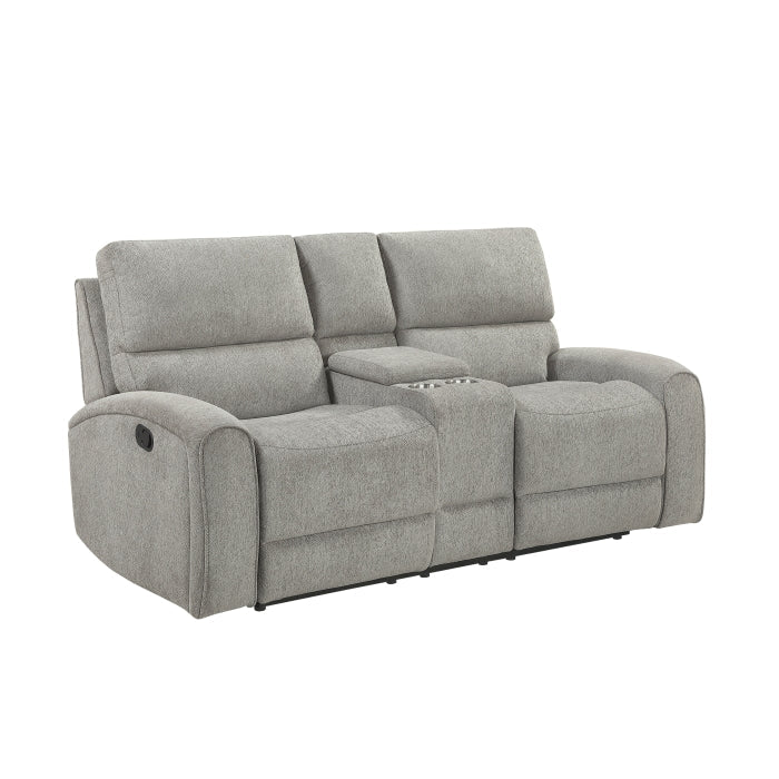 8119MC-2 Double Reclining Love Seat with Center Console - 8119MC-2