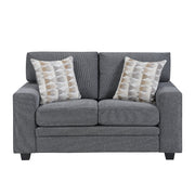 8124DGY-2 Love Seat - 8124DGY-2