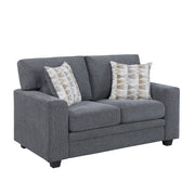 8124DGY-2 Love Seat - 8124DGY-2