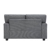 8124DGY-2 Love Seat - 8124DGY-2