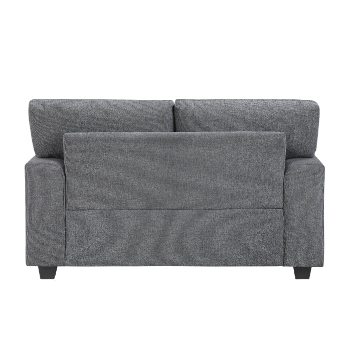 8124DGY-2 Love Seat - 8124DGY-2