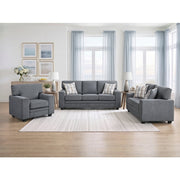 8124DGY-2 Love Seat - 8124DGY-2