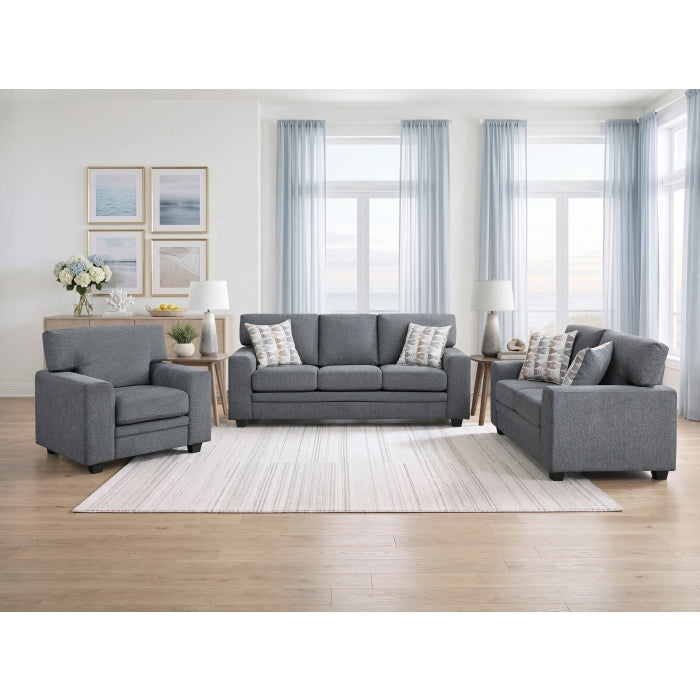 8124DGY-3 Sofa - 8124DGY-3
