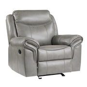 8206GRY-1 Glider Reclining Chair - 8206GRY-1